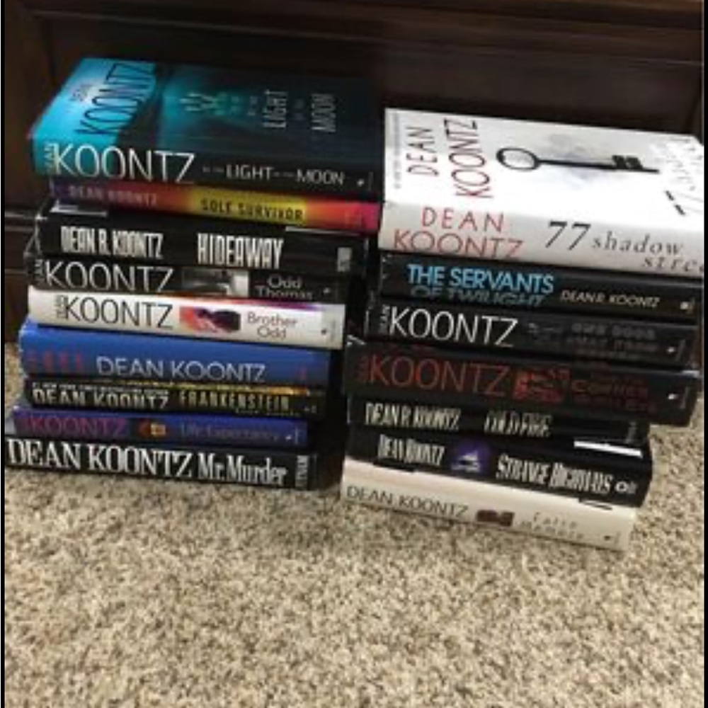 4/15$ DEAN KOONTZ BOOKS